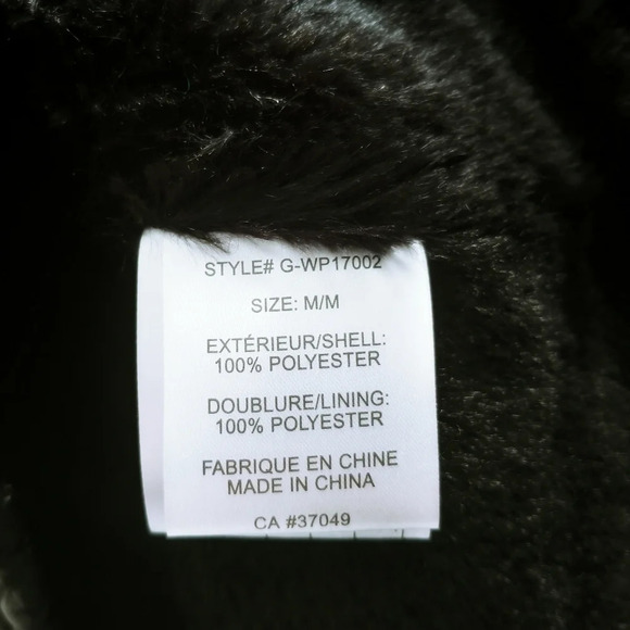 Le Grenier Quilted Hooded Wind/Water Resistant Coat with Gold Metal Accents M - Picture 10 of 10